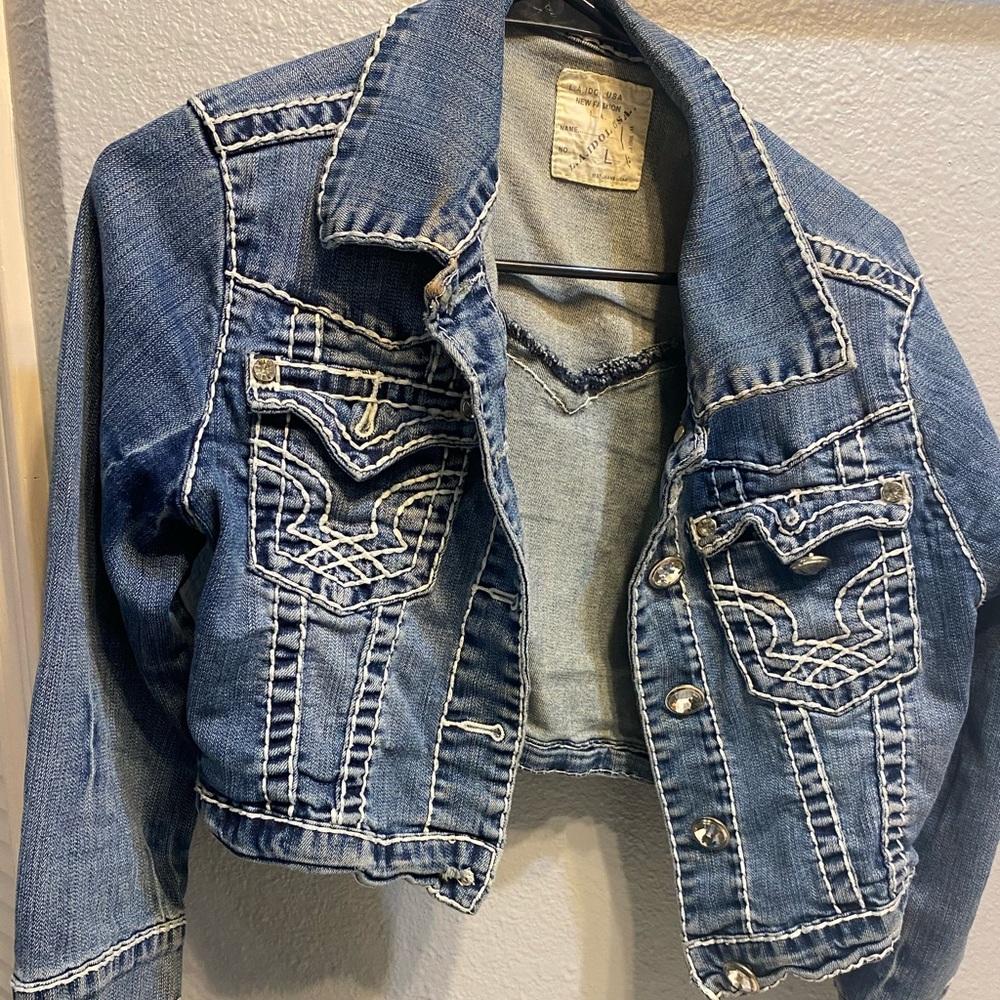 Blue Jean jacket Large